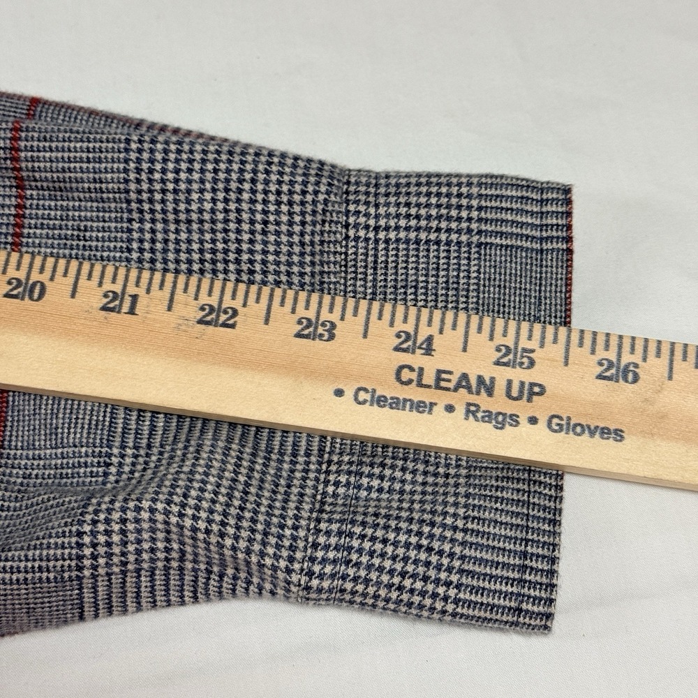 Vintage Christian Dior Monsieur Plaid Shirt Mens L Cotton Button Up USA 90s - Picture 7 of 14